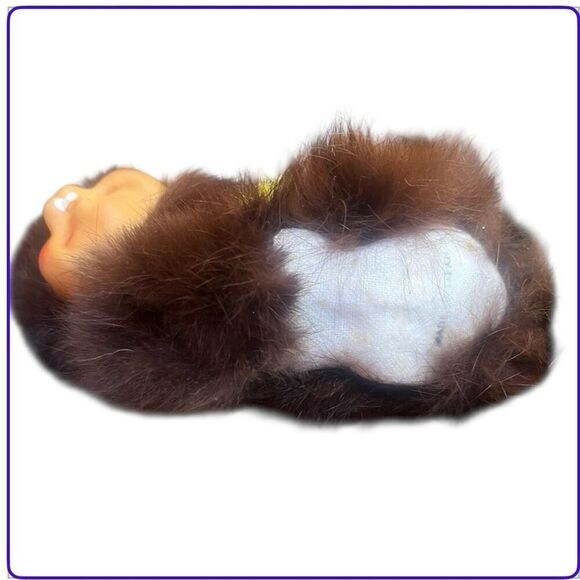 Vintage Rushton Rubber Faced Skunk Hanging Yellow Ornament 1950’s Rare Toy Anima - Picture 12 of 12